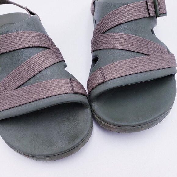 Chaco Chillos Sport Mens Size 11 Adjustable Strap Sandal Moss Green Waterproof - Picture 7 of 10